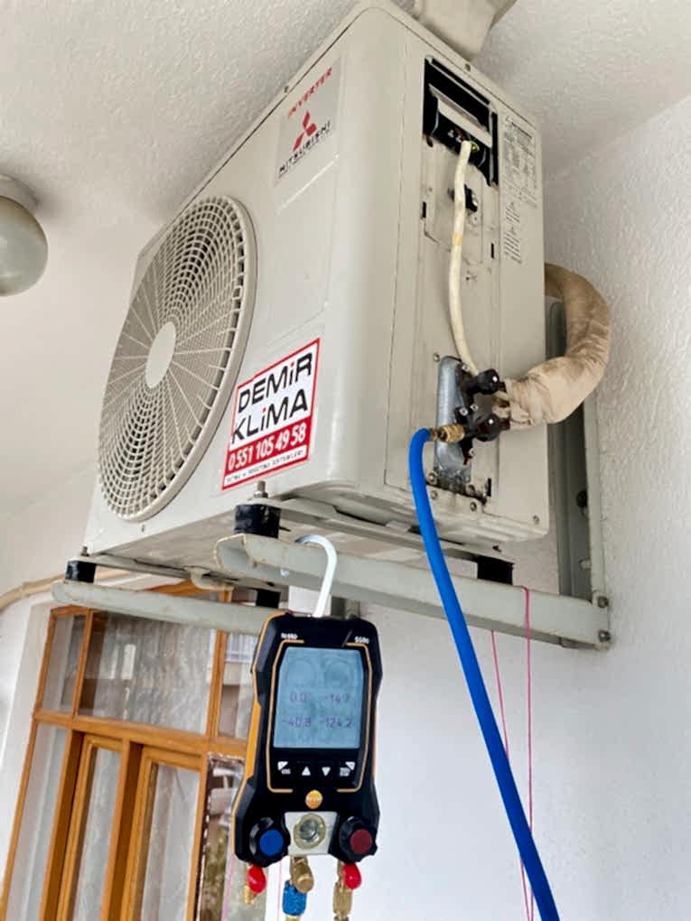 Klima tamir ve gaz kontrolü